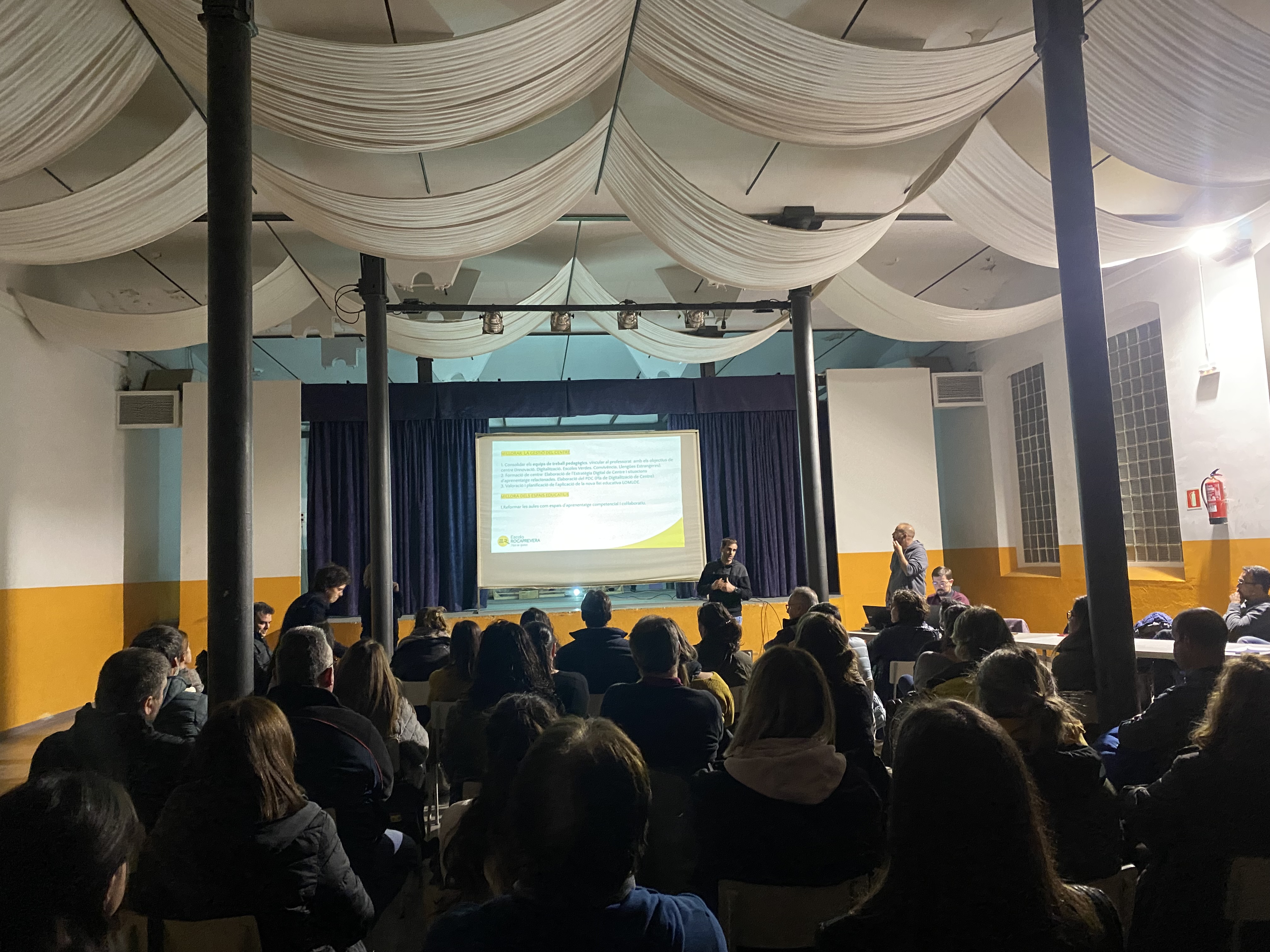 L’Assemblea de l’Escola Rocaprevera aprova un Pla d’Inversions fins al 2024